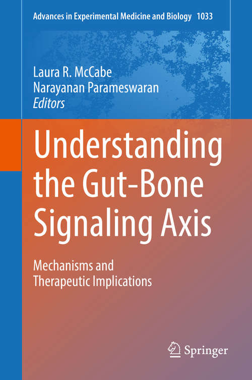 Book cover of Understanding the Gut-Bone Signaling Axis