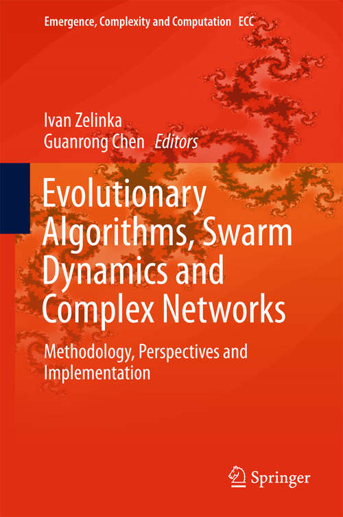 Book cover of Evolutionary Algorithms, Swarm Dynamics and Complex Networks