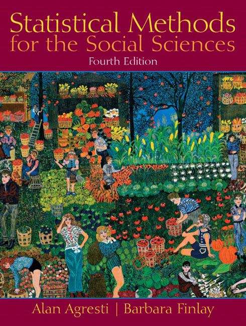 Book cover of Statistical Methods for the Social Sciences