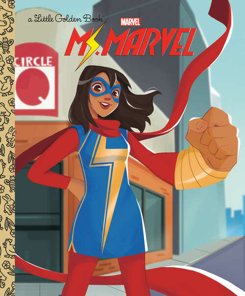 Book cover of Kamala Khan: Ms. Marvel Little Golden Book (Little Golden Book)