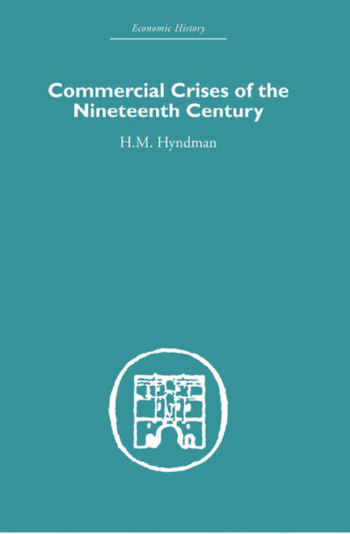 Book cover of Commercial Crises of the Nineteenth Century
