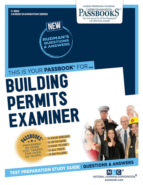 Book cover of Building Permits Examiner: Passbooks Study Guide (Career Examination Series)