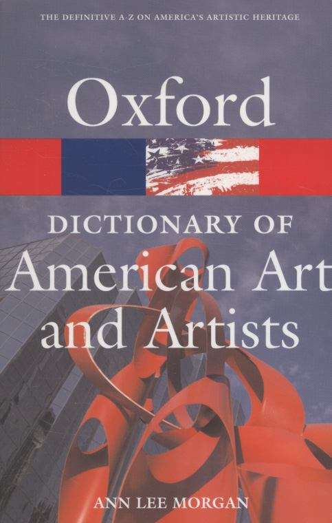Book cover of The Oxford Dictionary of American Art and Artists