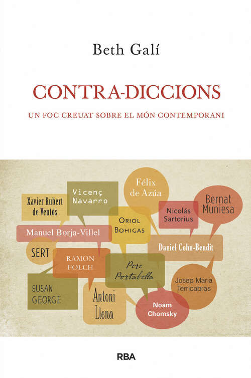 Book cover of Contra-diccions: Un foc creuat sobre el món contemporani