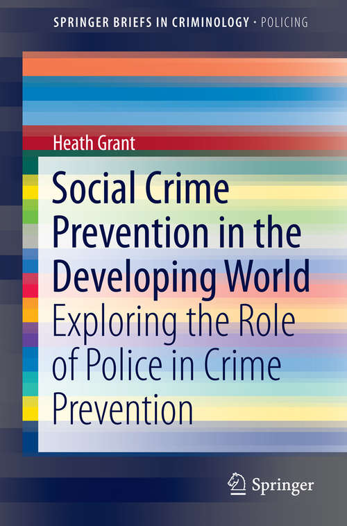 Book cover of Social Crime Prevention in the Developing World