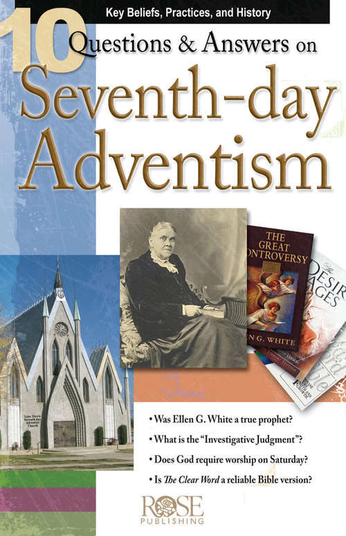 Book cover of 10 Q&A on Seventh-Day Adventism