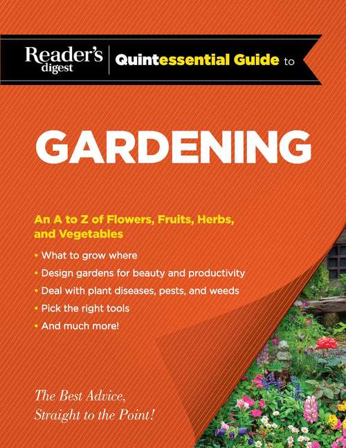 Book cover of Reader's Digest Quintessential Guide to Gardening