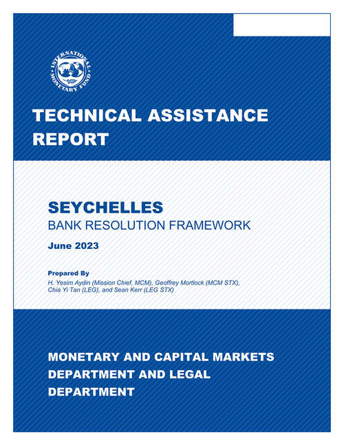 Book cover of Seychelles: Technical Assistance Report-bank Resolution Framework (Technical Assistance Reports)