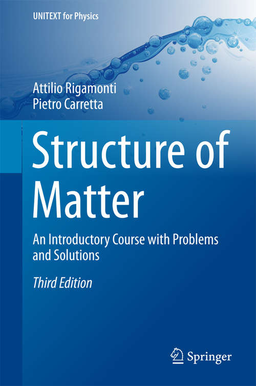 Book cover of Structure of Matter