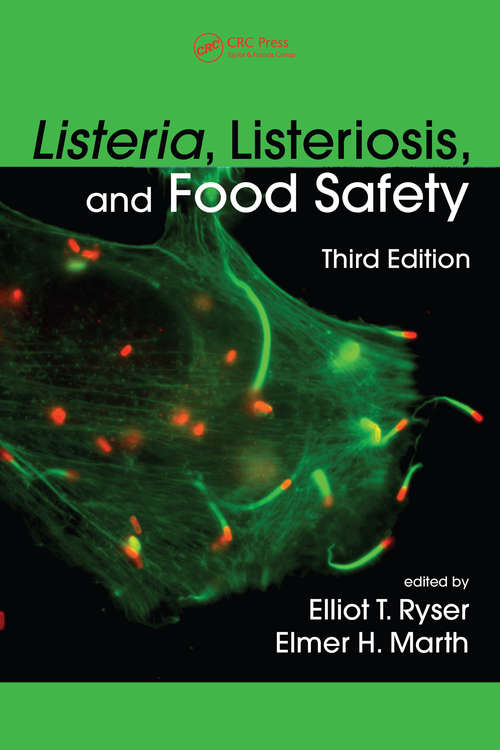 Book cover of Listeria, Listeriosis, and Food Safety (ISSN)