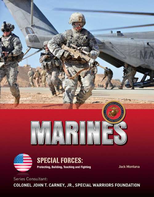 Book cover of Marines (Special Forces: Protecting, Building, Te)
