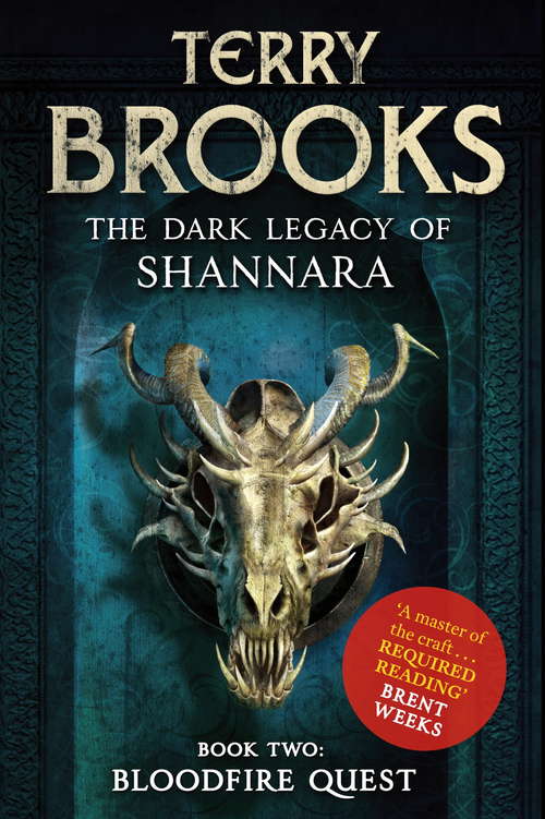 Book cover of Bloodfire Quest: Book 2 of The Dark Legacy of Shannara (Dark Legacy of Shannara #2)