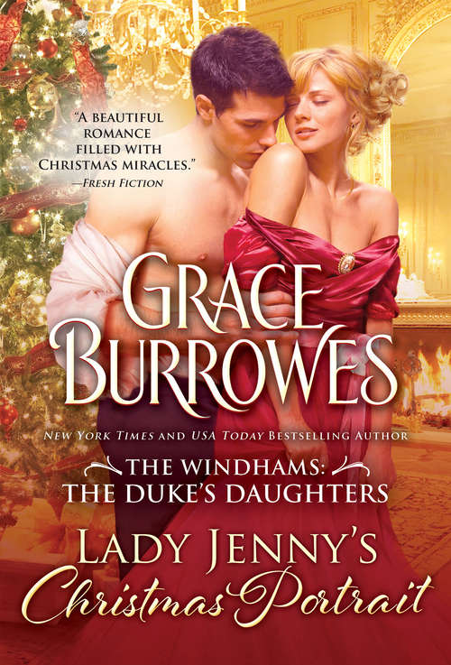 Book cover of Lady Jenny's Christmas Portrait (Windham Series #8)