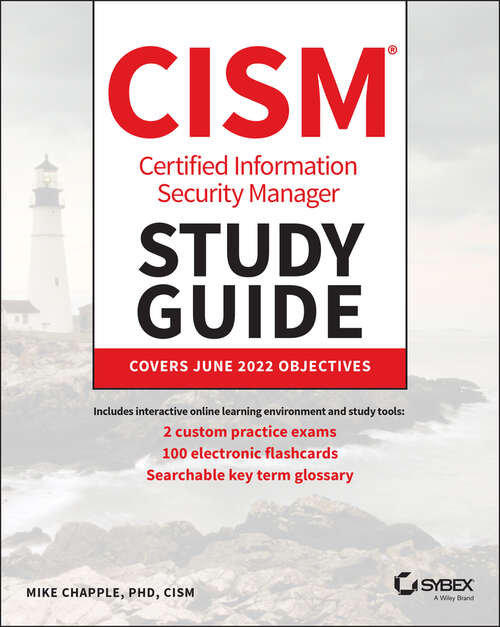 Book cover of CISM Certified Information Security Manager Study Guide