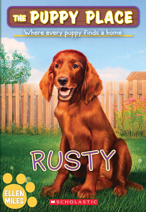 Book cover of Rusty (The Puppy Place #54)