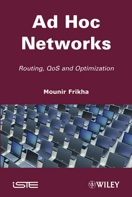 Book cover of Ad Hoc Networks: Routing, Qos and Optimization
