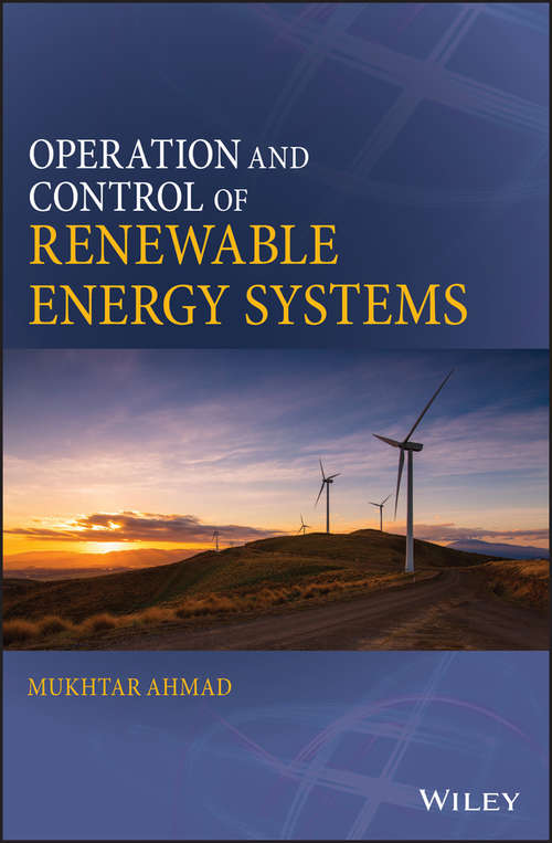 Book cover of Operation and Control of Renewable Energy Systems
