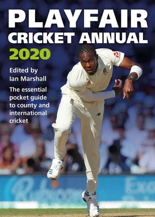 Book cover of Playfair Cricket Annual 2020