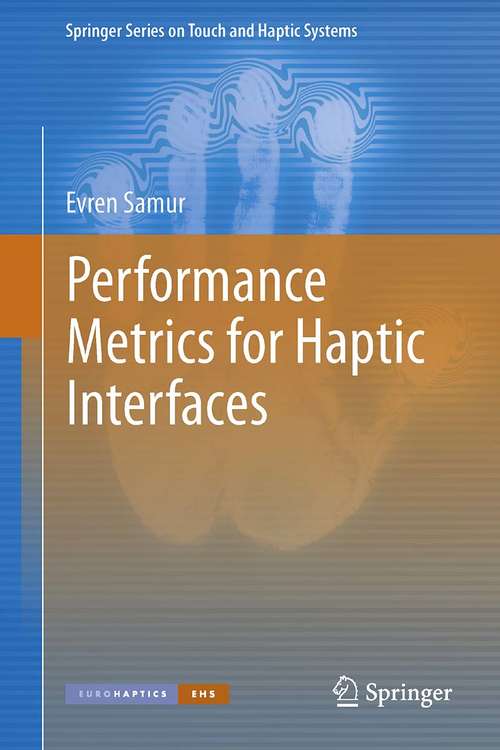 Book cover of Performance Metrics for Haptic Interfaces