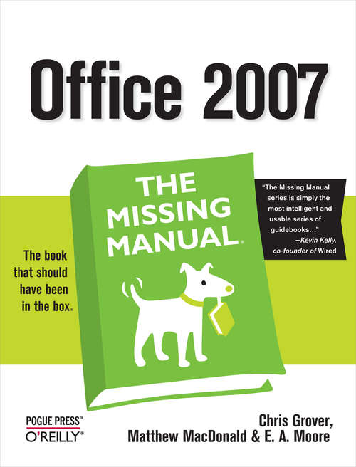 Book cover of Office 2007: The Missing Manual (The\missing Manual Ser.)