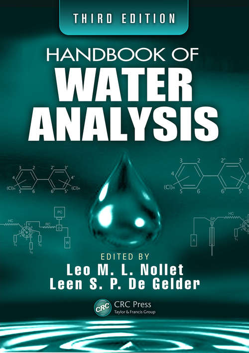 Book cover of Handbook of Water Analysis