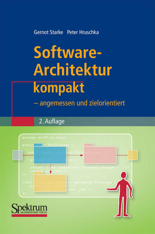 Book cover of Software-Architektur kompakt: - angemessen und zielorientiert
