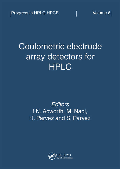 Book cover of Coulometric Electrode Array Detectors for HPLC