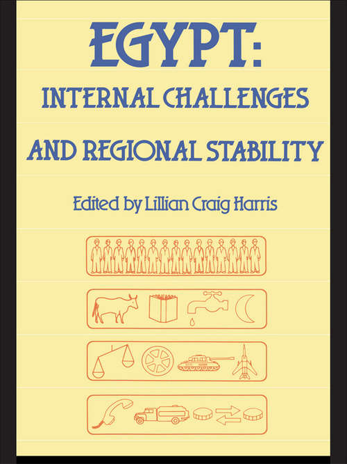 Book cover of Egypt: Internal Challenges and Regional Stability