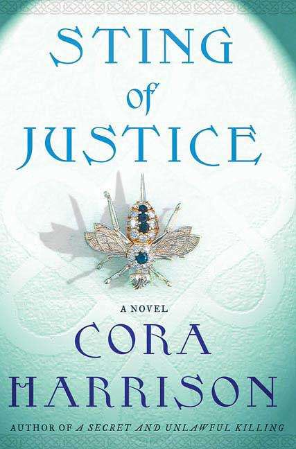 Book cover of The Sting of Justice: A Mystery of Medieval Ireland (Burren Mysteries #3)