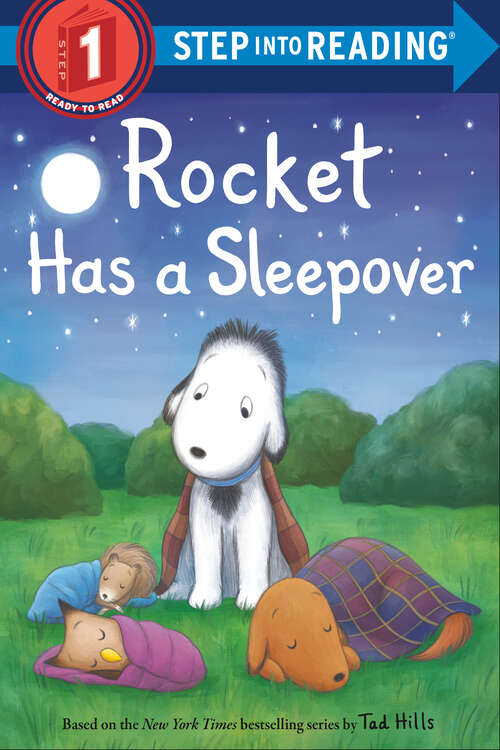 Book cover of Rocket Has a Sleepover (Step into Reading)