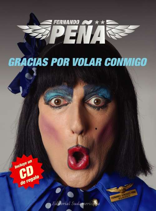 Book cover of Gracias por volar conmigo