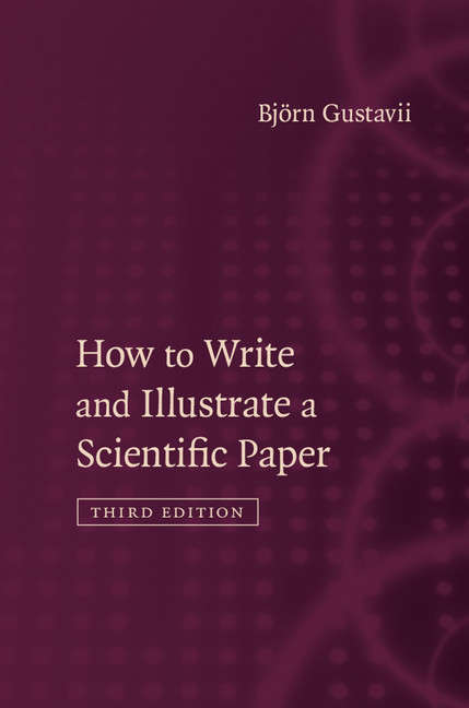 Book cover of How to Write and Illustrate a Scientific Paper