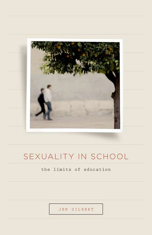 Book cover of Sexuality in School