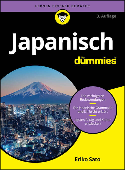 Book cover of Japanisch für Dummies (3. Auflage) (Für Dummies)