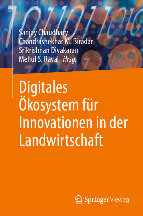 Book cover of Digitales Ökosystem für Innovationen in der Landwirtschaft (2024)