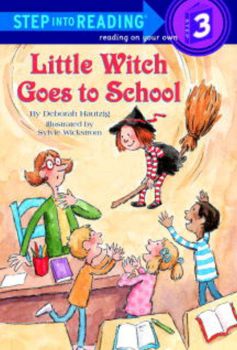 Book cover of Little Witch Goes to School (Step into Reading)