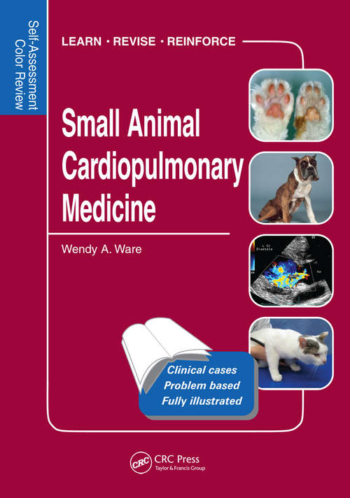Book cover of Small Animal Cardiopulmonary Medicine: Self-Assessment Color Review (Veterinary Self-assessment Color Review Ser.)