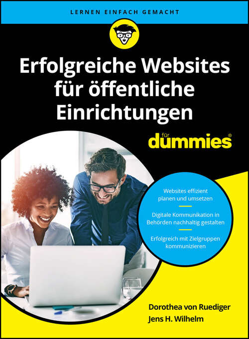 Book cover of Erfolgreiche Websites für öffentliche Einrichtungen für Dummies (Für Dummies)