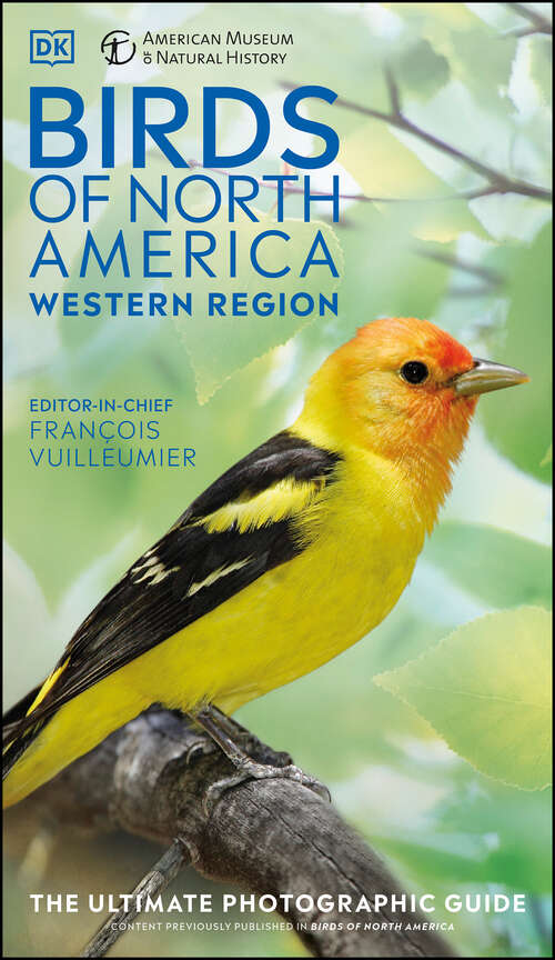 Book cover of AMNH Birds of North America Western (DK North American Bird Guides)