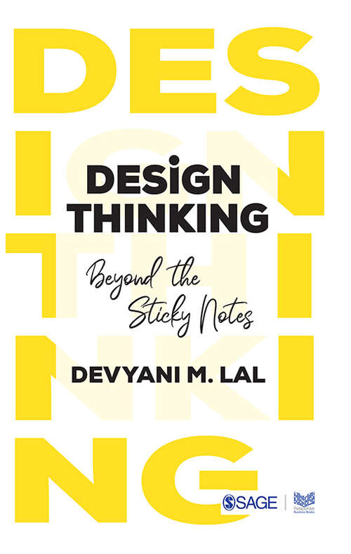 Book cover of Design Thinking: Beyond the Sticky Notes