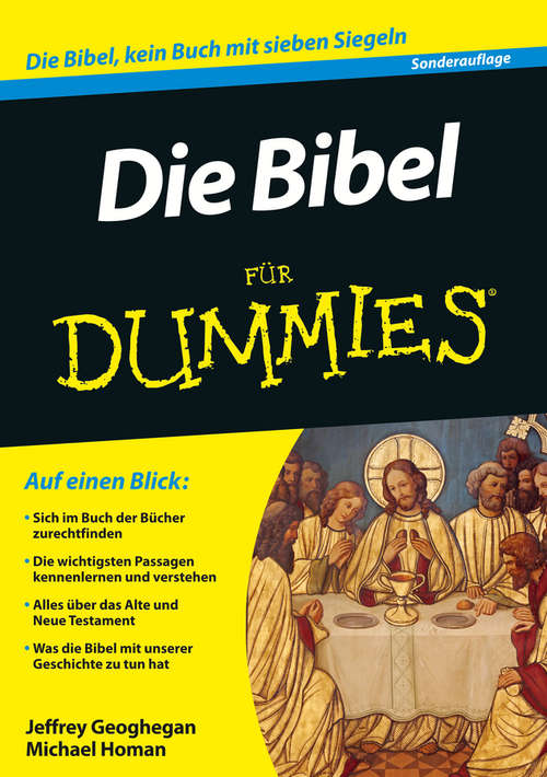 Book cover of Die Bibel für Dummies (2. Auflage) (Für Dummies)