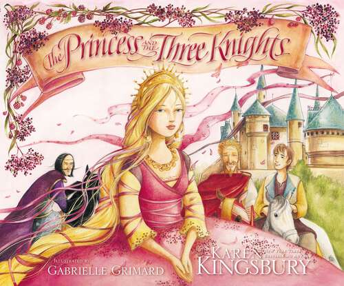 Book cover of The Princess and the Three Knights