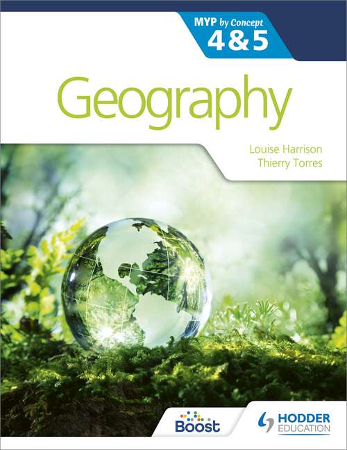 Book cover of Geography for the IB MYP 4&5: by Concept