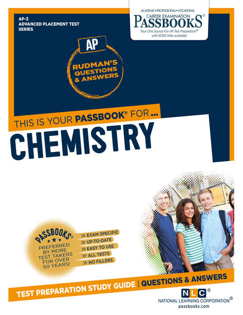 Book cover of CHEMISTRY: Passbooks Study Guide (Advanced Placement Test Series (AP): Vol. Cpep-6)