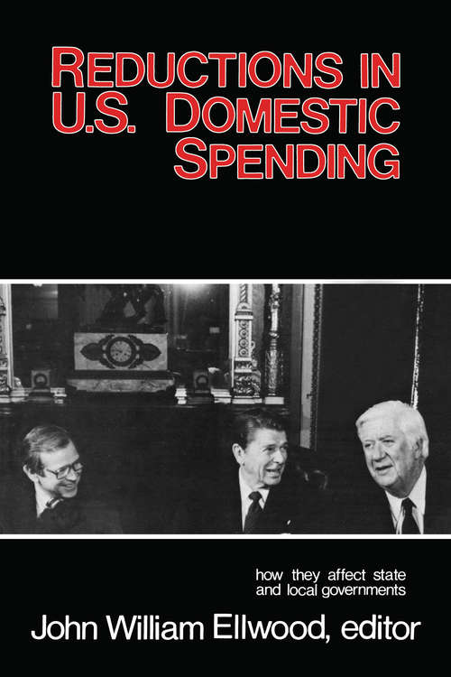 Book cover of Reductions in U.S. Domestic Spending