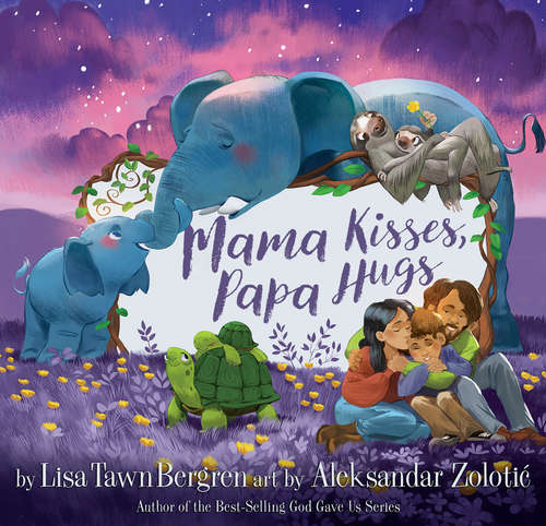 Book cover of Mama Kisses, Papa Hugs