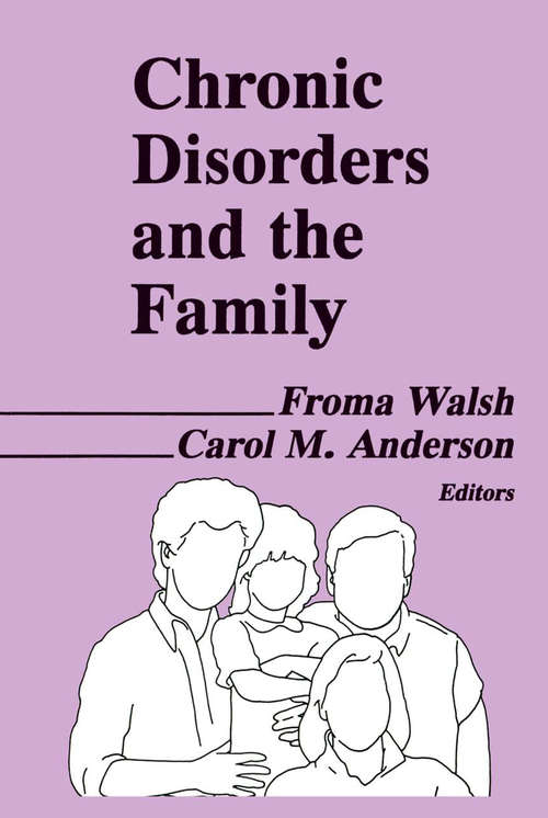 Book cover of Chronic Disorders and the Family