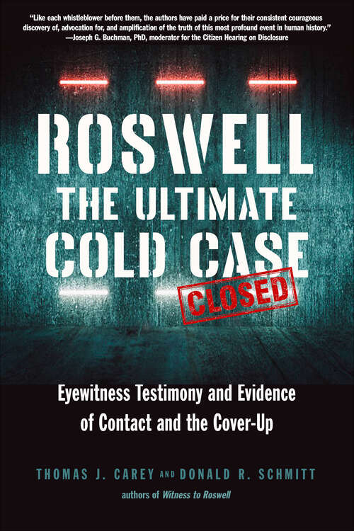 Book cover of Roswell: The Ultimate Cold Case