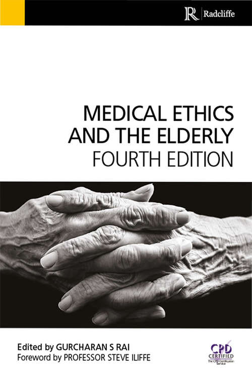 Book cover of Medical Ethics and the Elderly