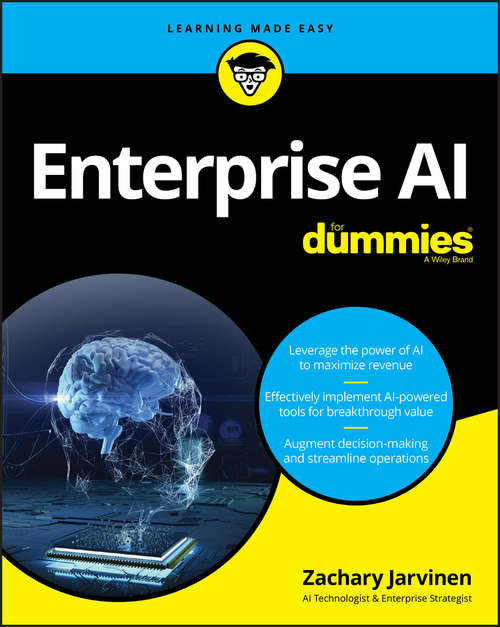 Book cover of Enterprise AI For Dummies